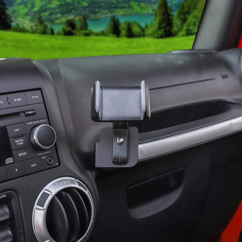 JeCar Multi-Functional Phone Holder for Jeep Wrangler - Image 1