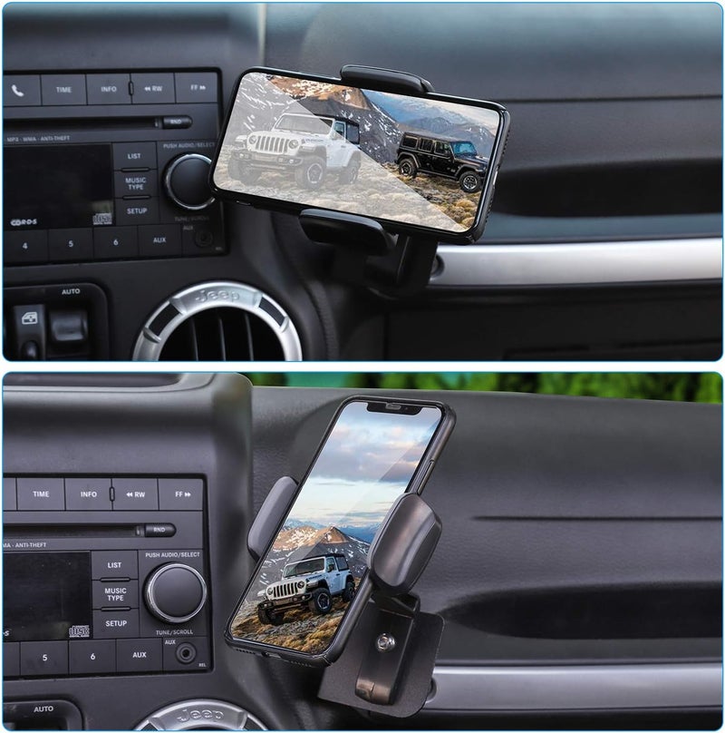 JeCar Multi-Functional Phone Holder for Jeep Wrangler - Image 5