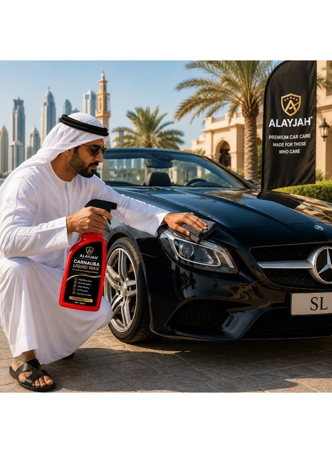 Carnauba Liquid Wax – Restore a Deep Gloss, Protect Your Vehicle, and Drive with Pride, Easy-to-Apply Premium Shine & Paint Protection - Image 1