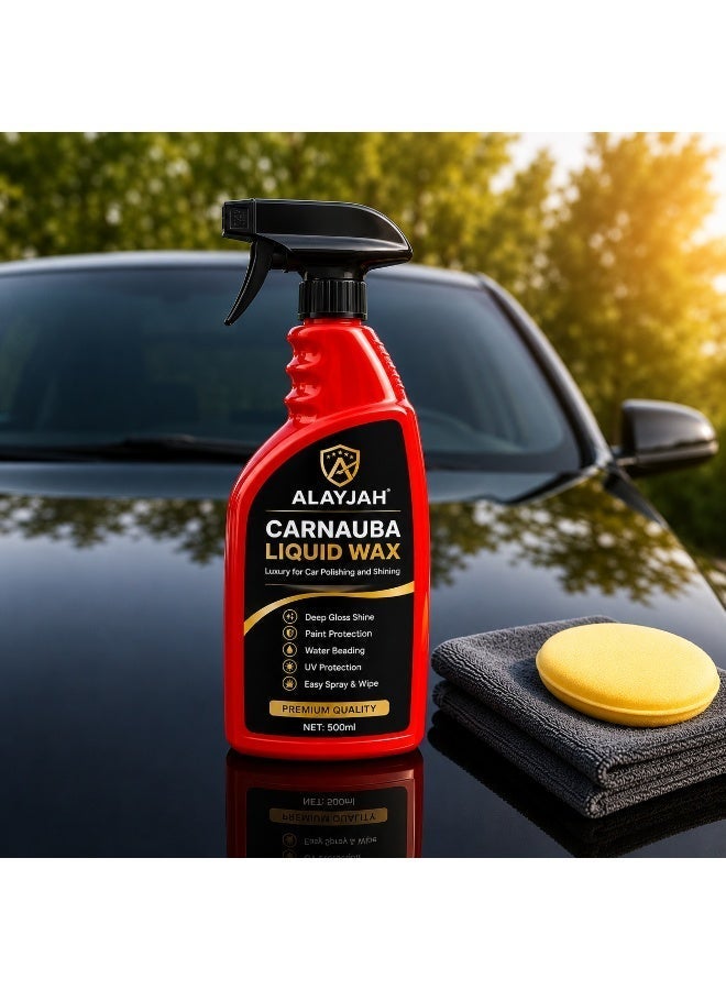 Carnauba Liquid Wax – Restore a Deep Gloss, Protect Your Vehicle, and Drive with Pride, Easy-to-Apply Premium Shine & Paint Protection - Image 4
