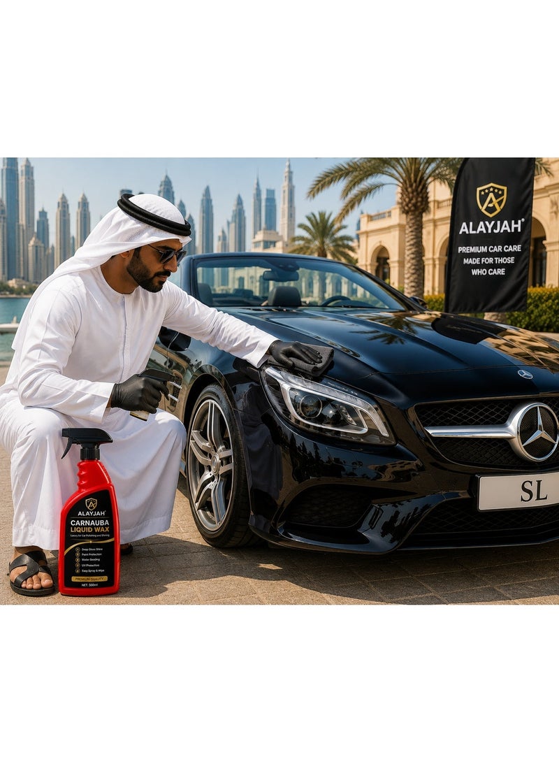 Carnauba Liquid Wax – Restore a Deep Gloss, Protect Your Vehicle, and Drive with Pride, Easy-to-Apply Premium Shine & Paint Protection - Image 2