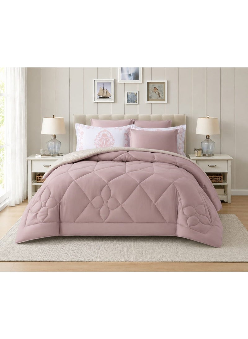 Aram Nefarin 6-piece summer bedspread set - high quality and a modern touch for an elegant bedroom - Image 1