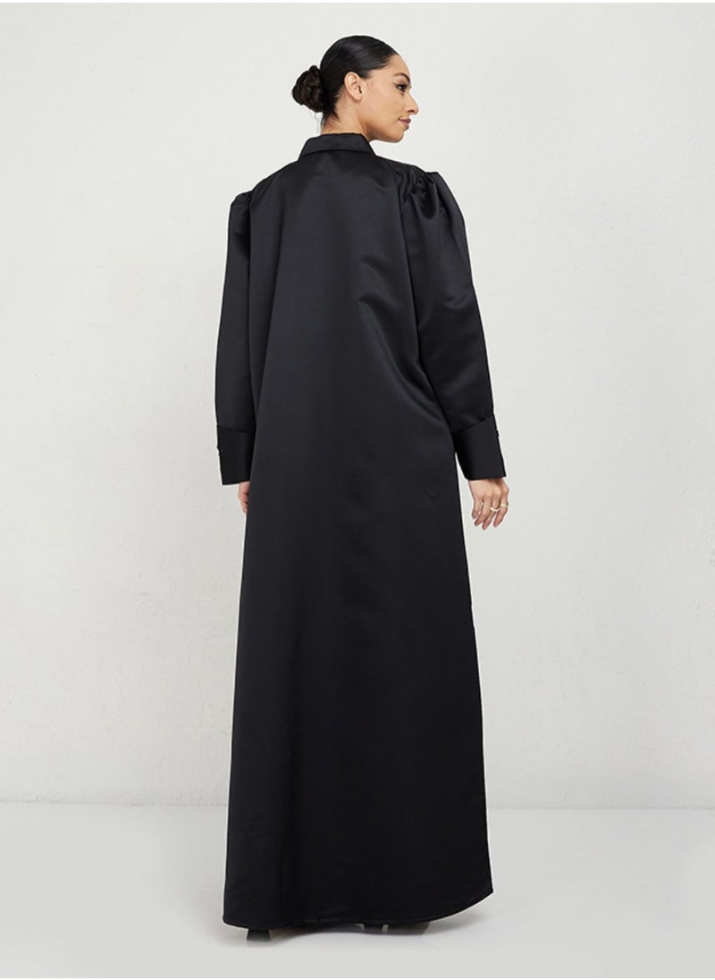 Rosette Abaya - Royal Flora Jacket - Image 1