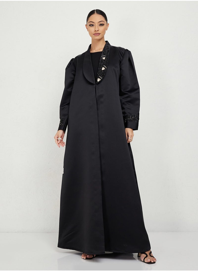 Rosette Abaya - Royal Flora Jacket - Image 1
