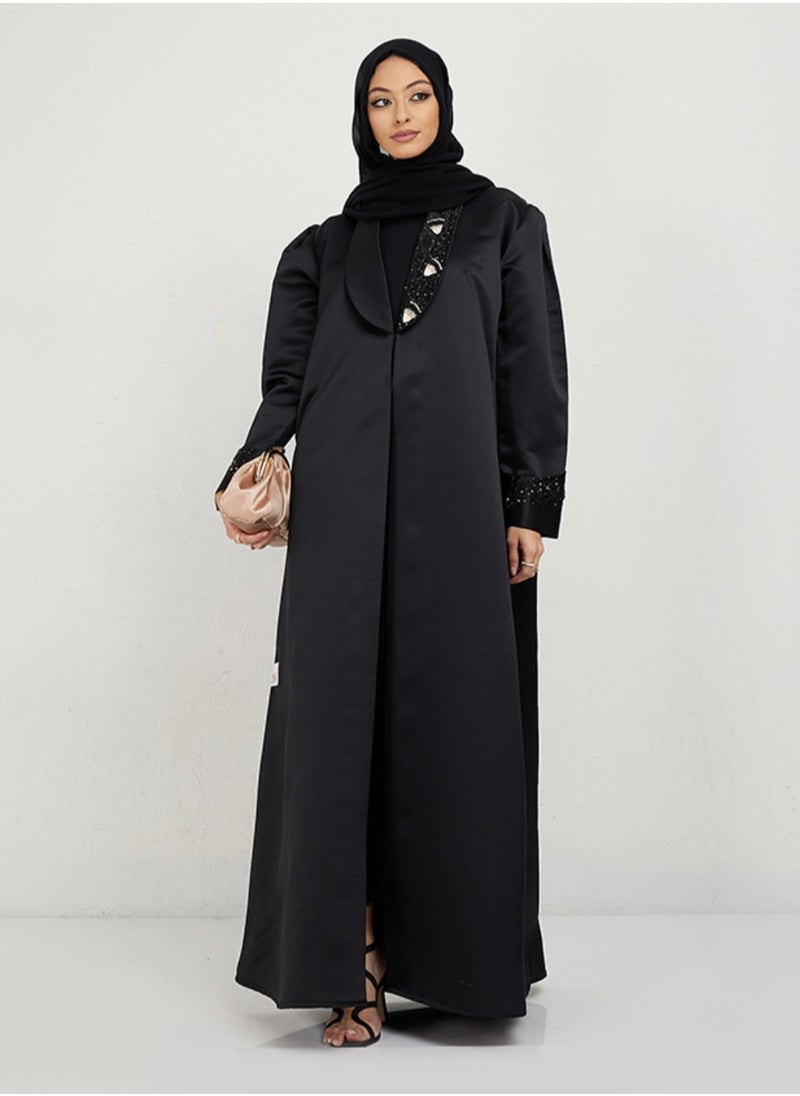 Rosette Abaya - Royal Flora Jacket - Image 1