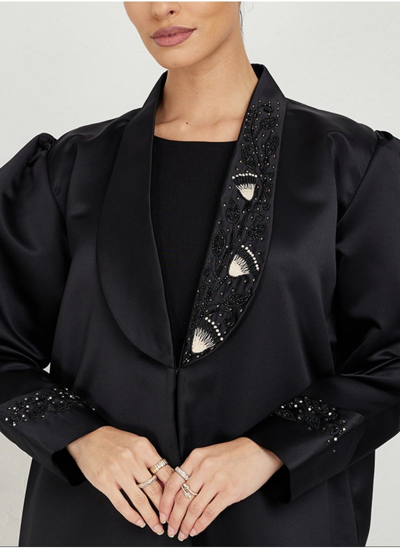 Rosette Abaya - Royal Flora Jacket - Image 1