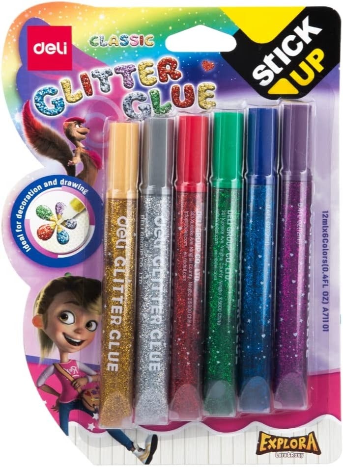 Deli غراء لامع كلاسيكي من ستيك أب متعدد الألوان - Image 1