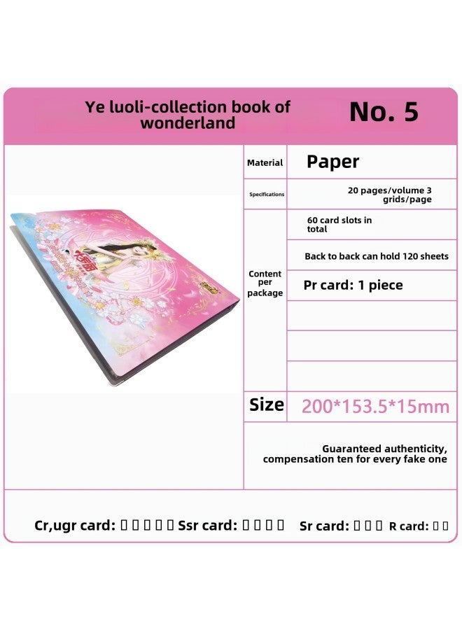 Authentic Ultraman Card Game Cards Touro Continent Naruto Shippuden Cards Table Game Toys Fast Delivery-Color:Ye-Middle Card Book - Image 1