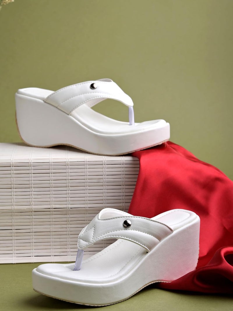 Shoetopia صنادل شوتوبيا الذهبية للنساء والفتيات / EU37 - Image 4