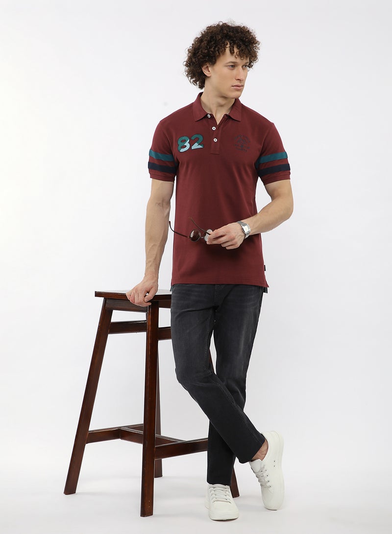 بيفرلي هيلز بولو كلوب بولو بشعار وأكمام مخططة - Image 5