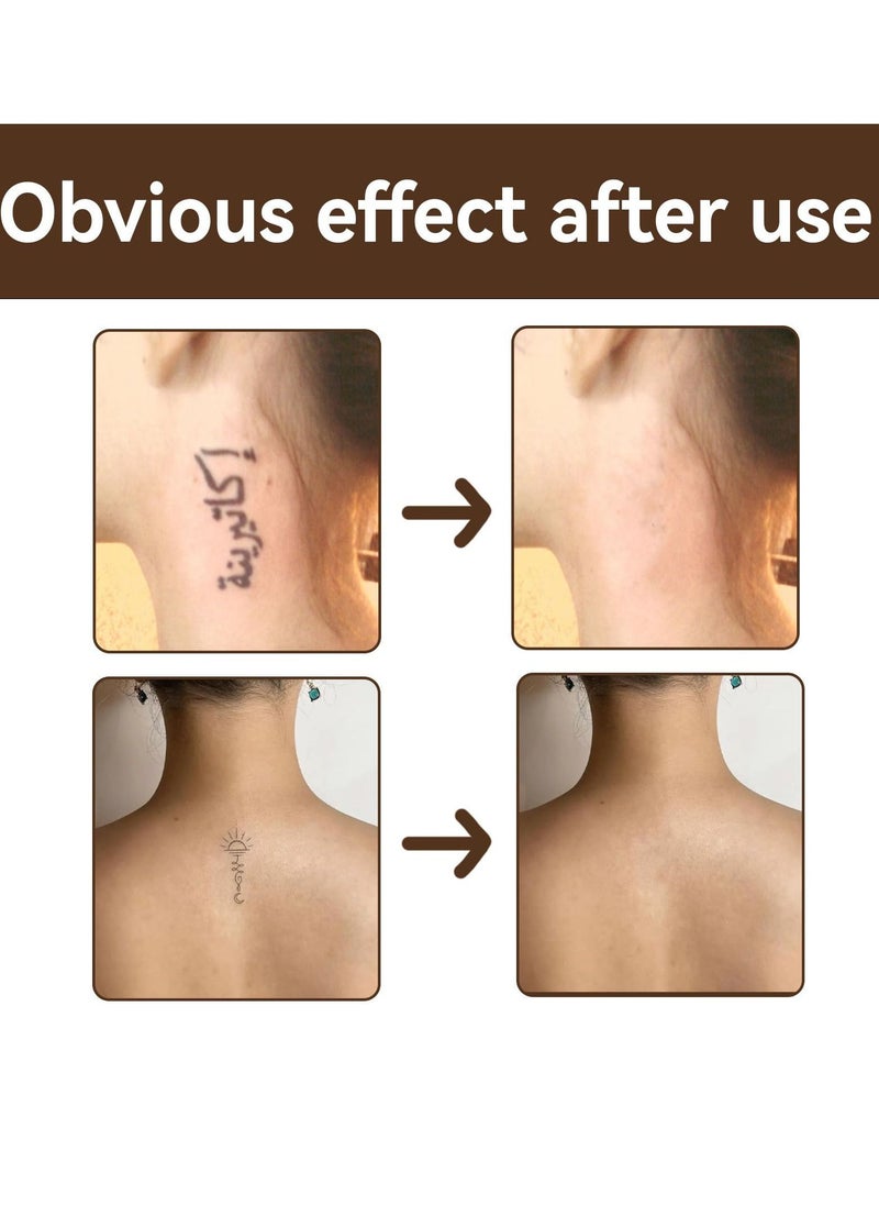 Excefore - 2 Pcs Color Tattoo Cover Up Makeup Waterproof, Professional Long Lasting Tattoo Cover Up Suitable, Waterproof Invisible Concealer Body Leg Bruise Stretch Scar, Dark Spots, Vitiligo - Image 1