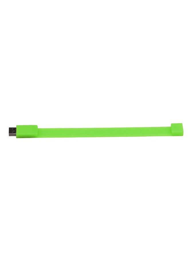 BURAQ 4GB Silicon Bracelets USB 2.0 Flash Disk(Green)  - Image 3