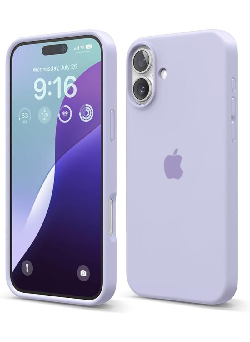 X-level iPhone 16 Plus Liquid Silicone Case Cover,Full Body Protection, Shockproof, Slim, Anti-Scratch Soft Microfiber Lining,Slim Protective Back Cover with Comfortable Hold Touch Feeling and Anti-fingerprint  - Image 1