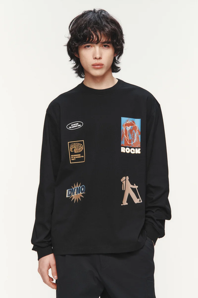 Loose Fit long-sleeved top