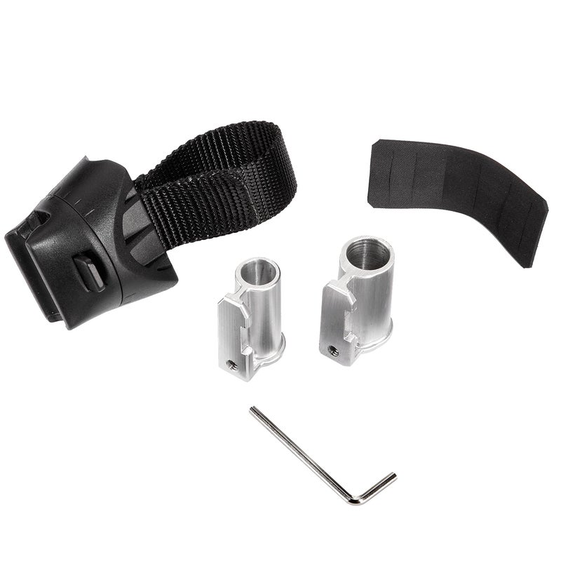 Kryptonite Transit FlexFrame-U Bracket Bike Lock Mount, Lightweight Mounting Bracket for Kryptonite U-Locks 13mm-16mm Shackles, Bicycle Attachment Accessory,Black - Image 2