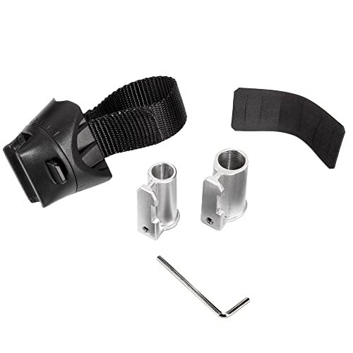 Kryptonite Transit FlexFrame-U Bracket Bike Lock Mount, Lightweight Mounting Bracket for Kryptonite U-Locks 13mm-16mm Shackles, Bicycle Attachment Accessory,Black - Image 1