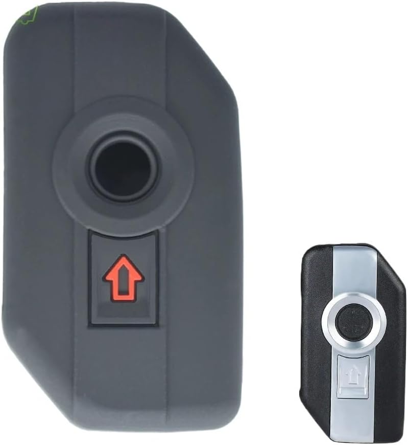 QASULER 2 Button Silicone Key Shell Case for BMW - Image 3