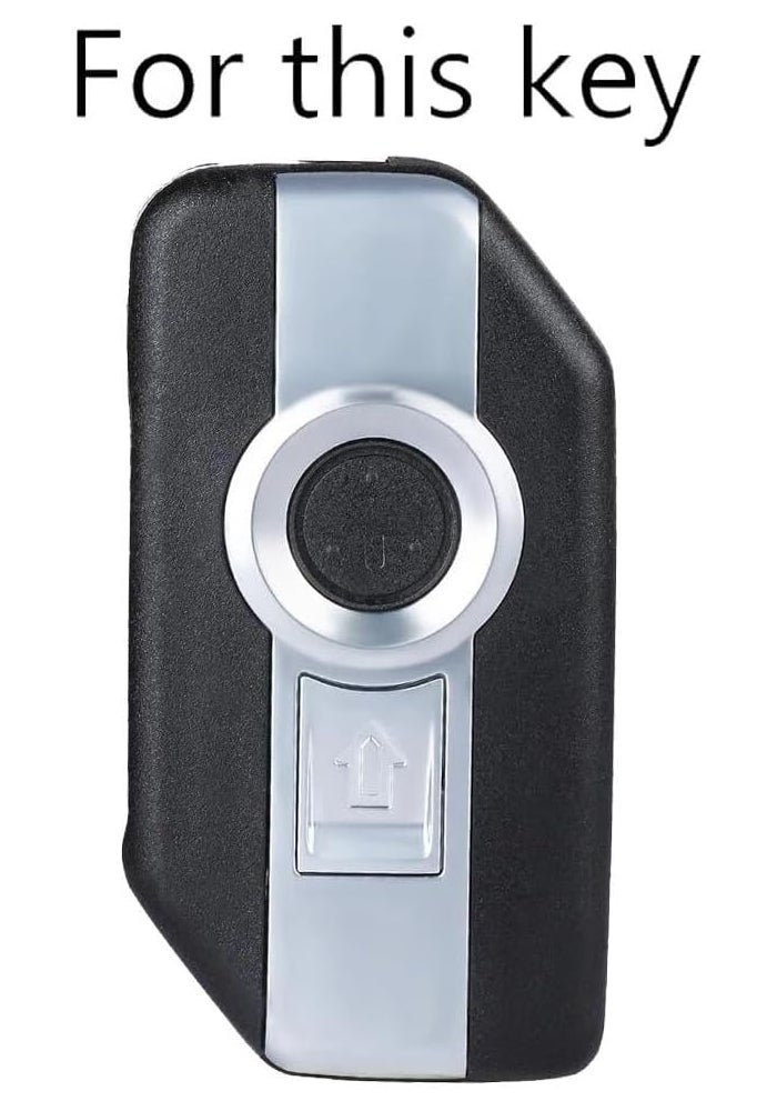 QASULER 2 Button Silicone Key Shell Case for BMW - Image 2