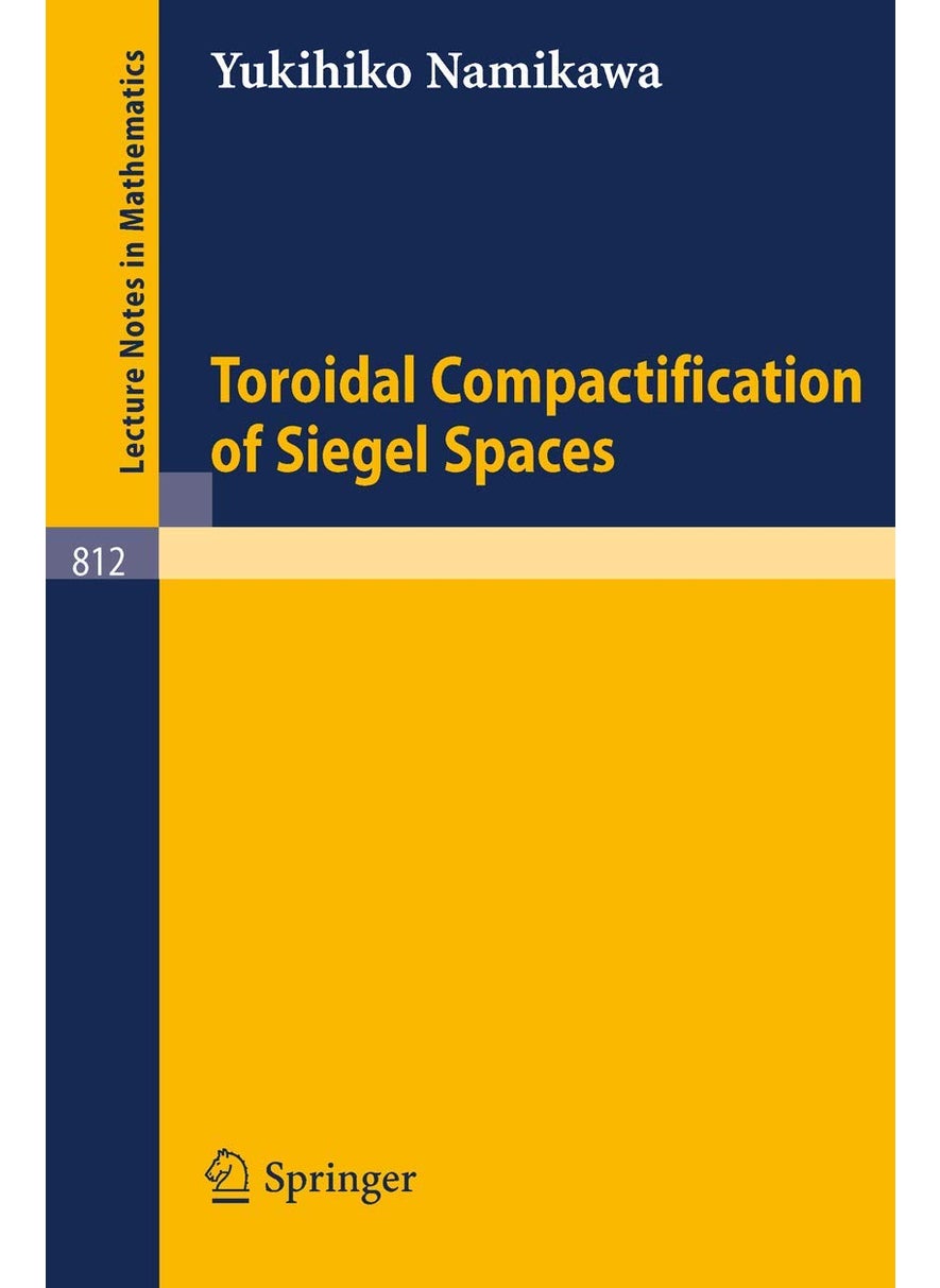 Toroidal Compactification of Siegel Spaces 