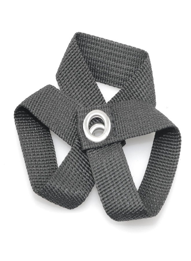 Lind Kitchen 8PCS Camping Tent Pole Fixing Anchor Rain Cover Tent Peg Nylon Accessory with Metal Hole Fixing Buckle Awning Webbing Buckle 2.4x2.2in for Home Outdoor Travel - Image 5