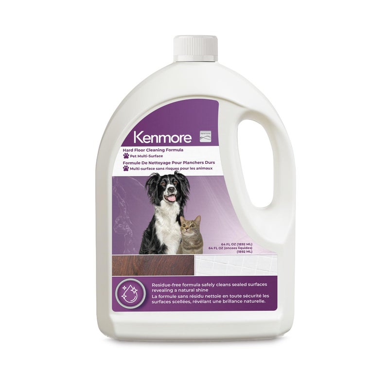 Kenmore KS1020 Pet MultiSurface Hard Floor Cleaning Formula 64 fl oz Designed for hardwood tile laminate and vinyl floors