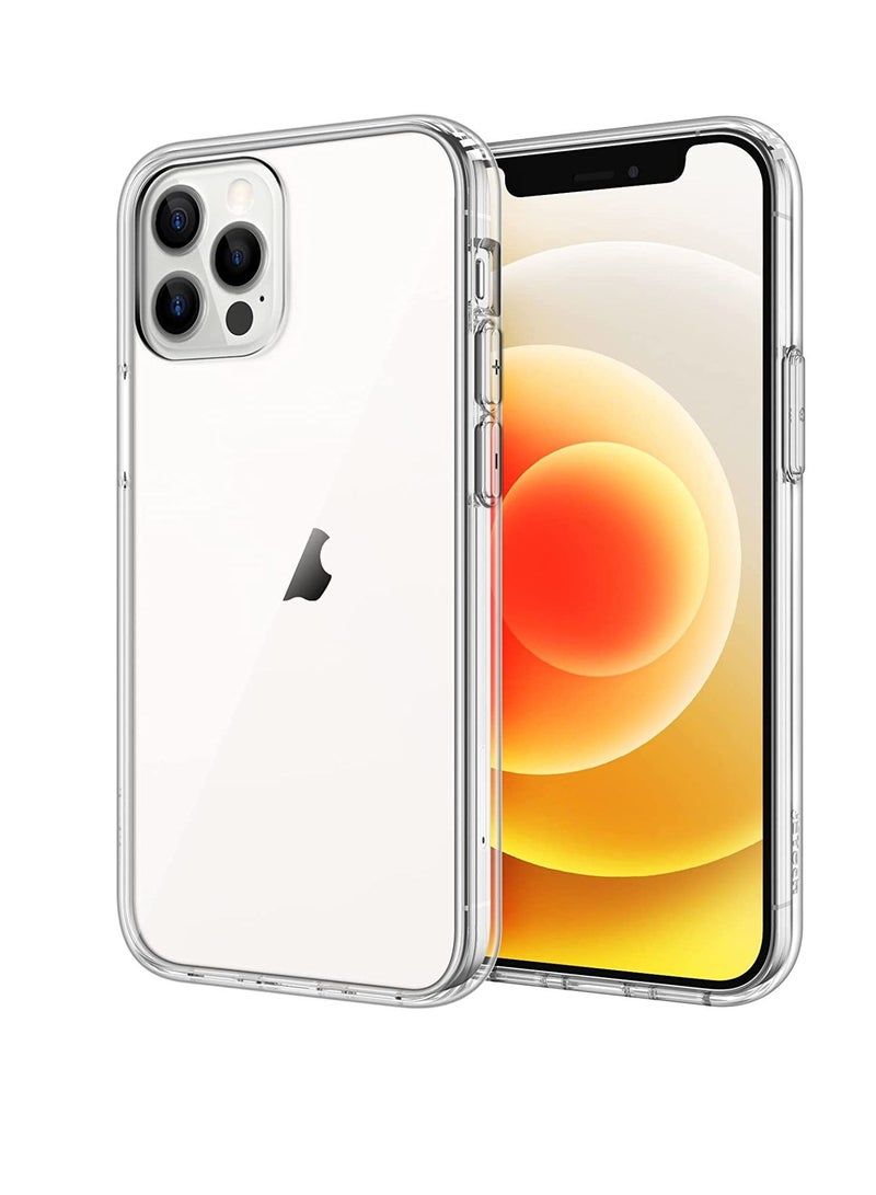 iPhone 13 Pro Case Crystal Clear iPhone 13 Pro Case 6.1 inch Anti-Yellowing Military Drop Protection Shockproof Protective Phone Case Cover For iPhone 13 Pro - Image 1