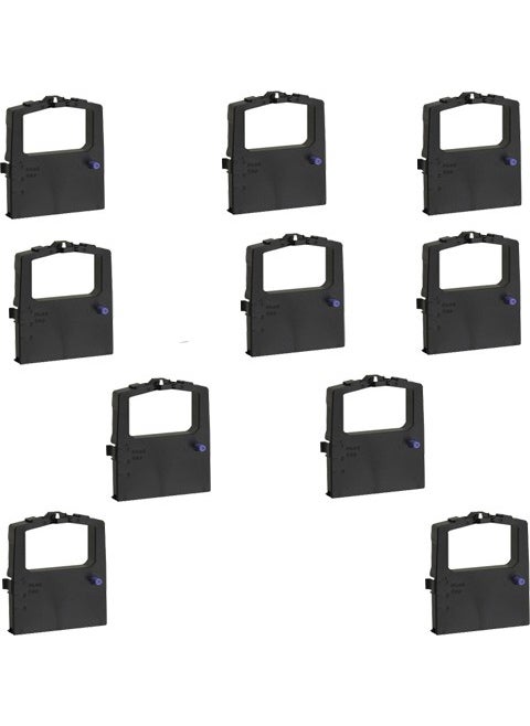 Ribbon Oki ML 320 + 321 + 3320 + 3321 Equivalent Ribbon 8 + 2 10 Pcs Cartridge Dot Matrix Economical er Ribbon