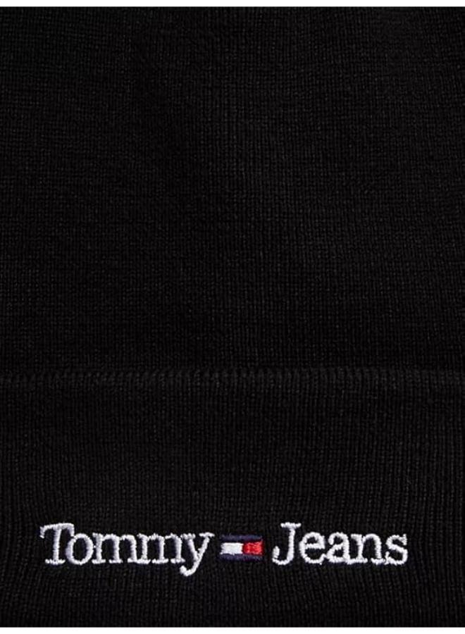 TOMMY JEANS Logo Embroidery Beanie - Image 4