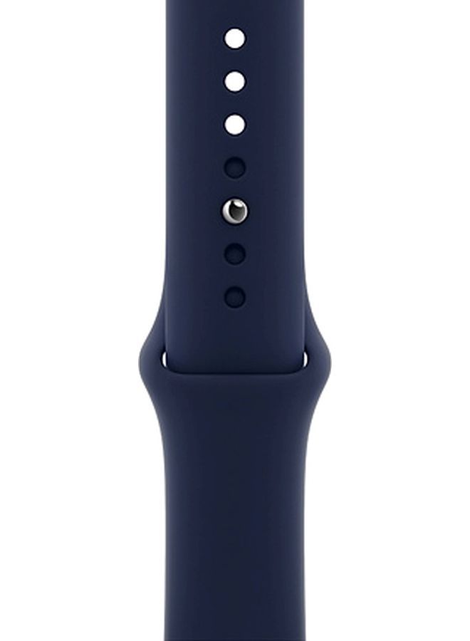 NIBEMINENT Replacement Sports Band For Apple Watch 44mm Deep Navy  - Image 3