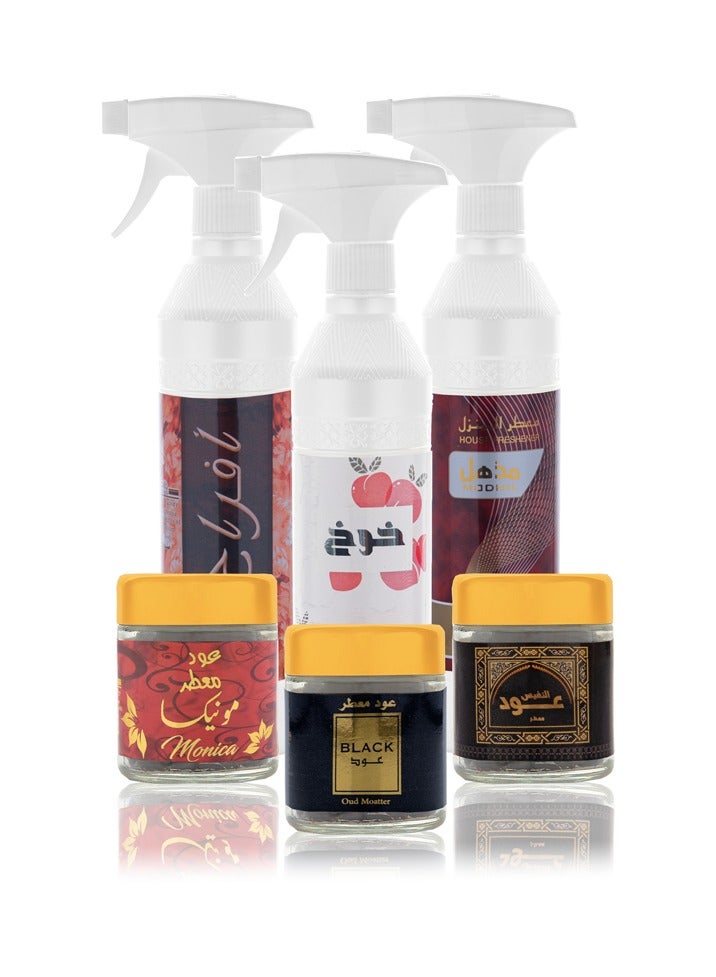 تشكيلة من البخور والمعطرات من بانافع