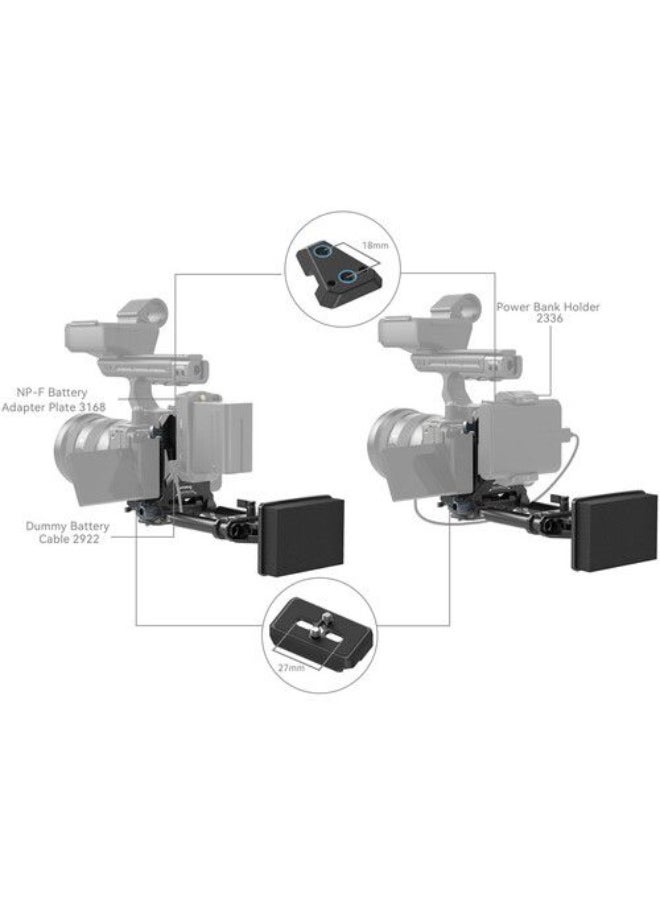SMALLRIG - SmallRig Advanced V-Mount Battery Mounting System 4063B - Image 1