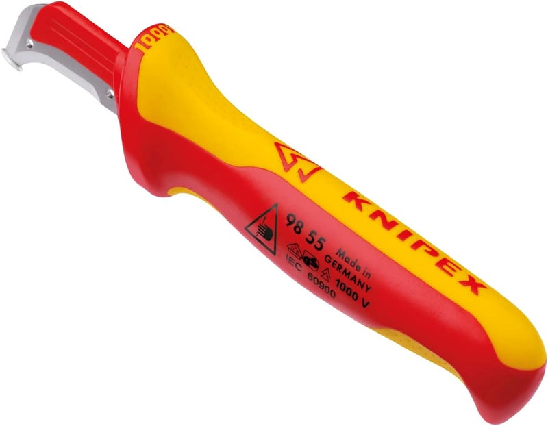 KNIPEX 98 55 SB Dismantling Knife 180 mm (Blister Packed) - Image 2