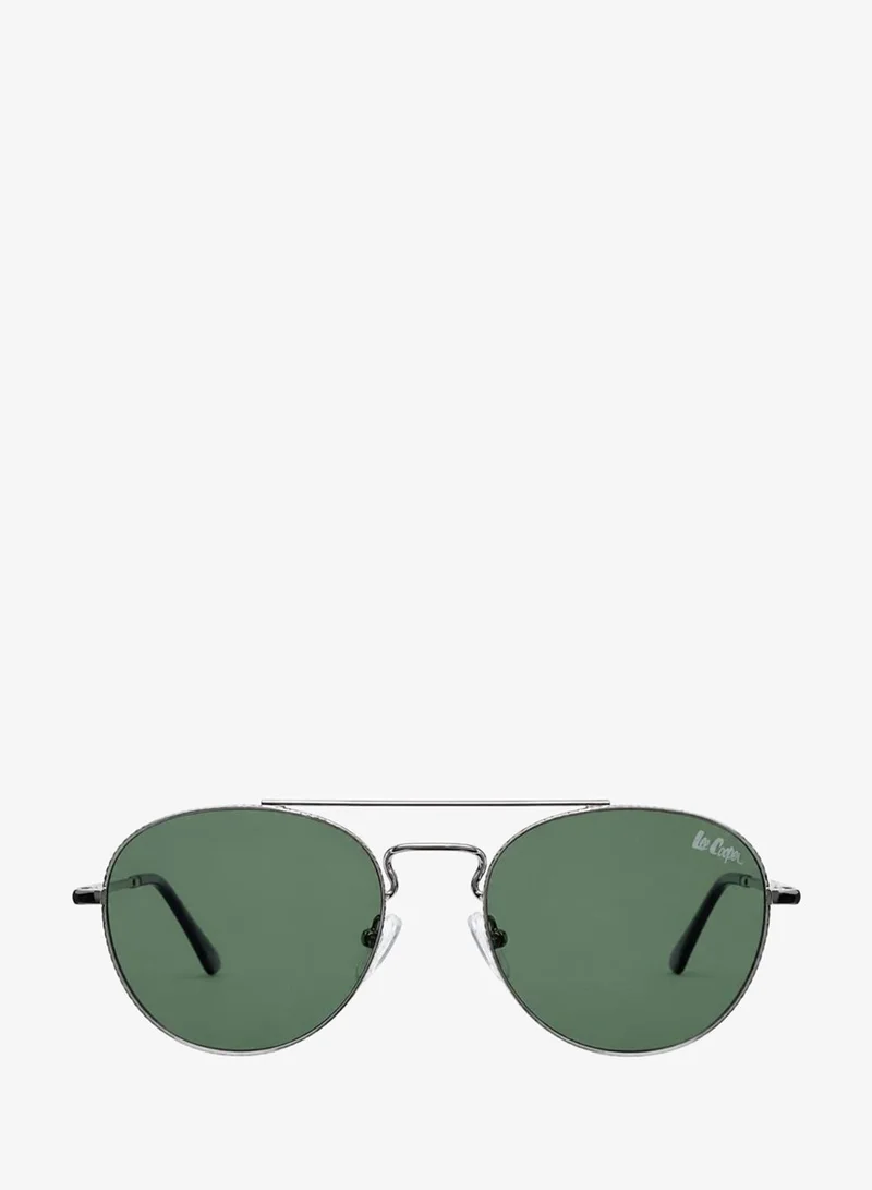 لي كوبر 1.1 Tac Polarized Sunglasses Green Silver Frame Green Gradient Mirror Lens 54mm  - LCM10500C2