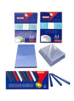 PARTNER Binding Accessories With 12mm Comb Blue  - Image 1