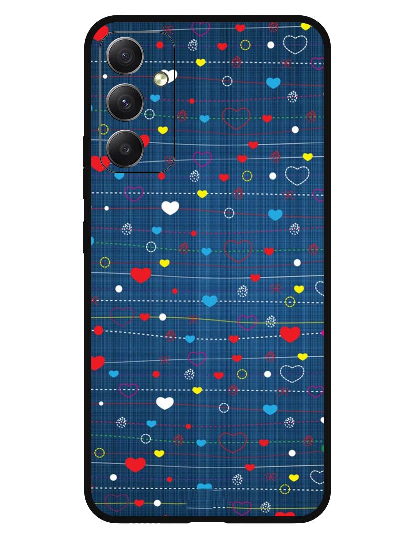 Theodor Protective Case Anti Scratch Shock Proof Bumper Cover For Samsung Galaxy M54 Heart Strings - Image 1