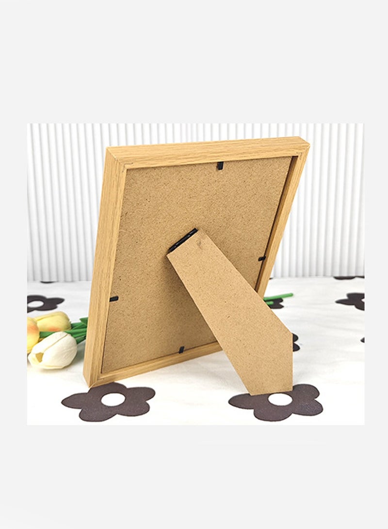 10X15 Picture Frame, 6 inch (inner diameter 10*15) Hollow Photo Frame,Solid Oak Wood  Photo Frame  Frames for Wall and Tabletop Display  - Image 2