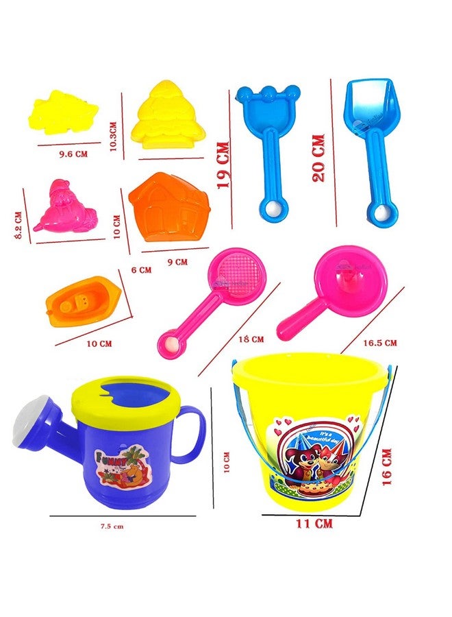 فنبلاست ألعاب فن بلاست البلاستيكية لقلعة الشاطئ وأدوات المياه ولعبة الرمل - ألعاب شاطئ للأطفال، ألعاب رمل للأطفال - متعددة الألوان - Image 2
