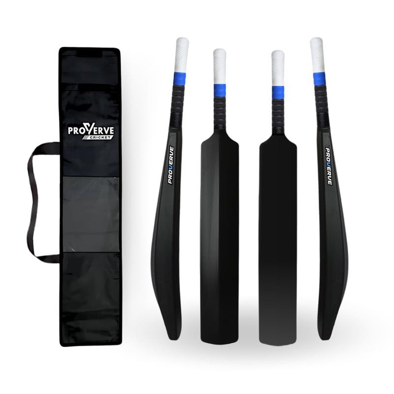 PROVERVE Cricket Turf Bat | Full Size Cricket Bat with Cover | Premium Bat with Cover and Performance Grip, Heavy Duty Bats for Tournament Matches (Pack of 1) (Heavy Duty Plastic Bat) - Image 1