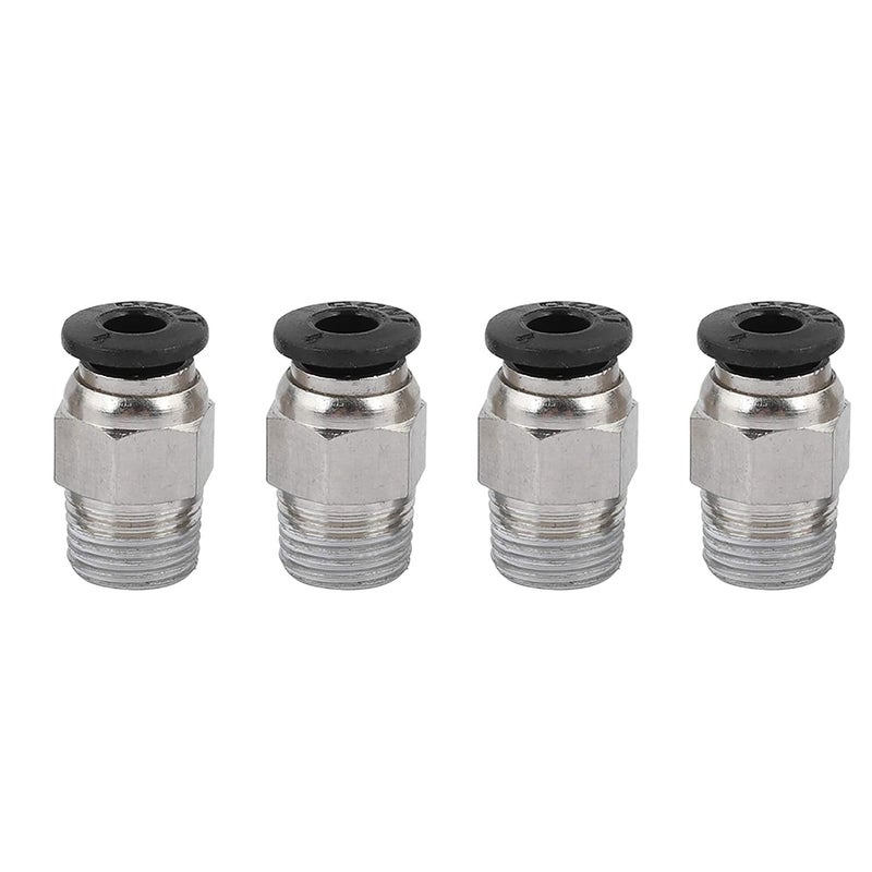 Focket PTFE PTEE Tube 3D Printer Accessories for 1.75mm PLA ABS 3D Printers, 2*PTFE Tube 4*PC4 M6 Fitting+4*PC4 M10 Fitting for Easy Installation - Image 2