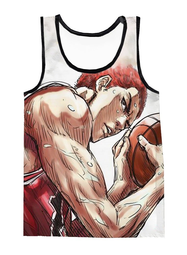 KUYING New Slam Dunk Casual Tank Top - Image 1