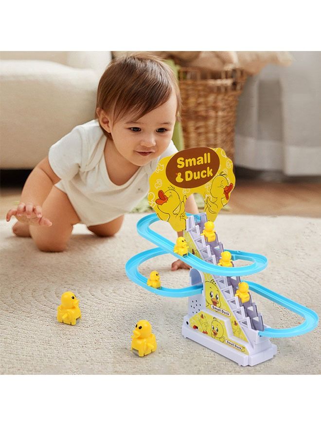 general Electric Musical Stair Climbing Toy Duck Runner Set with LED Flash Light - Image 3