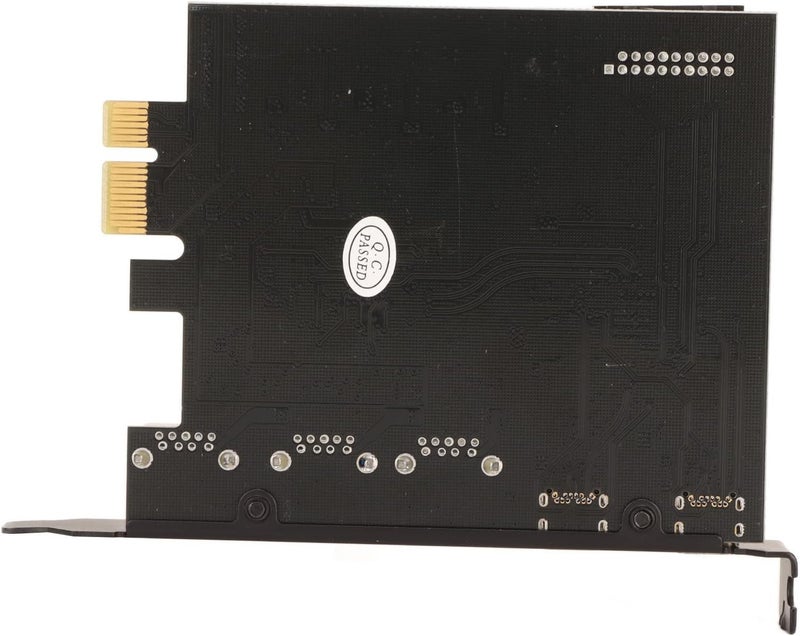 بطاقة توسعة Acouto من PCIE إلى USB بسرعة 5 جيجابت في الثانية مع منافذ USB 3.0 تتضمن 3 منافذ A، و2 منفذ C، و19 دبوس، متوافقة مع OS X واللوحات الأم. - Image 2