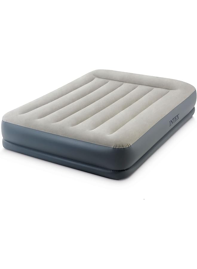 INTEX Pillow Rest Mid Rise Airbed with Fiber Tech RP Queen - Image 3