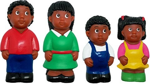 Get Ready Kids Multicultural Family Figures Set of 16 | 5 Inch Diversity People Toys for Toddlers & Preschool | Inclusive Classroom Figurines of Moms, Dads, Boys & Girls for Daycare & Homeschool - Image 3
