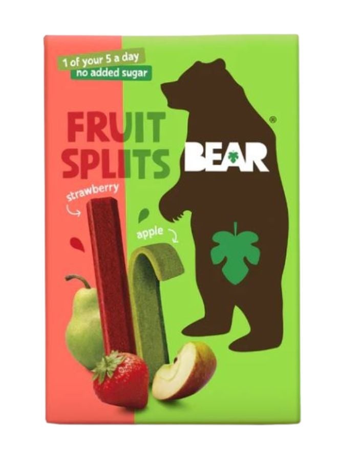 Bear Strawberry Apple Fruit Splits 100g - Image 1