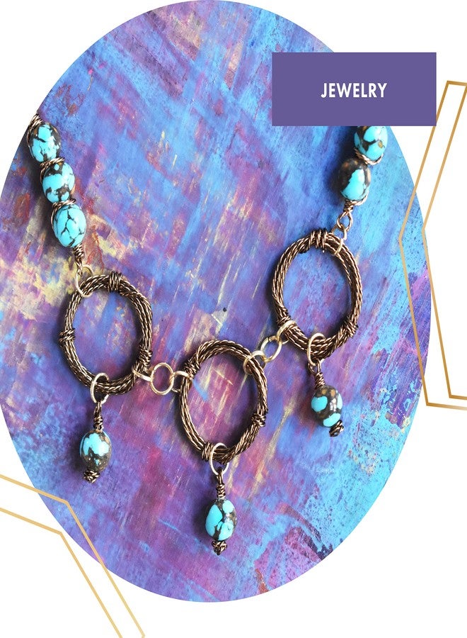 Beadalon Artistic Wire, 20 Gauge / .81 mm Silver Plated Tarnish Resistant Colored Copper Craft Wire, Round Twist, Silver Plated Rose Gold Color, 3 yd / 2.7 m - Image 3