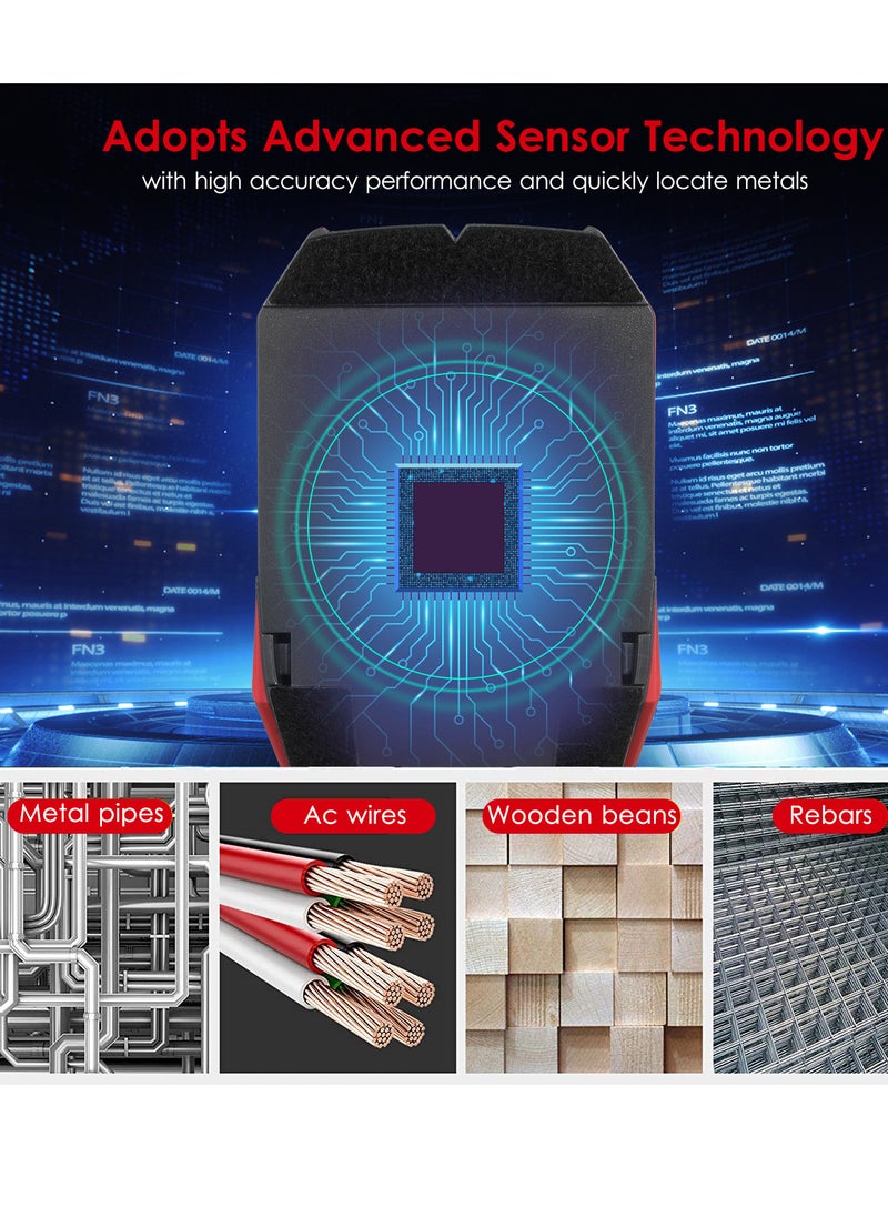 UNI-T - UNI-T Stud Finder Wall Scanner Stud Detector Digital Wall Detector Metal Detector AC Wire Detector - Image 1