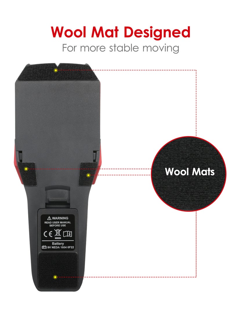 UNI-T - UNI-T Stud Finder Wall Scanner Stud Detector Digital Wall Detector Metal Detector AC Wire Detector - Image 1