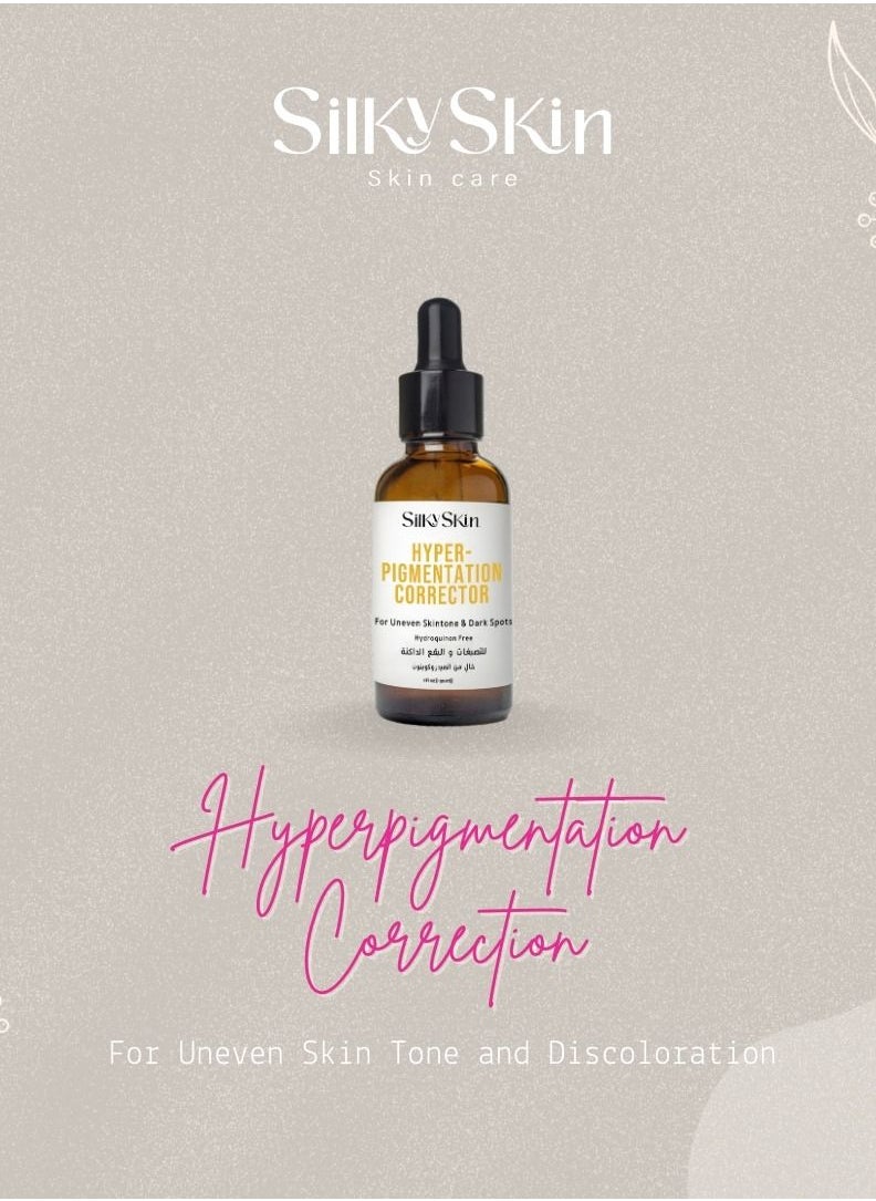 Hyperpigmentation Corrector Serum For Uneven Skin Tone and Dark Spots With Vitamin C and Alpha Arbutin 30 g