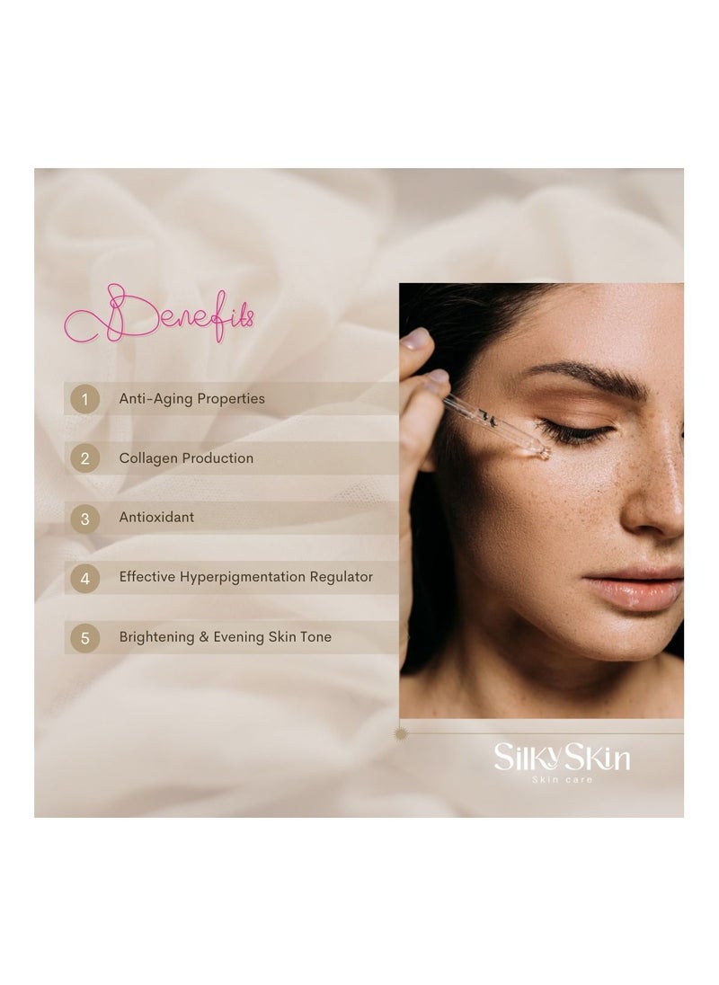 Hyperpigmentation Corrector Serum For Uneven Skin Tone and Dark Spots With Vitamin C and Alpha Arbutin 30 g